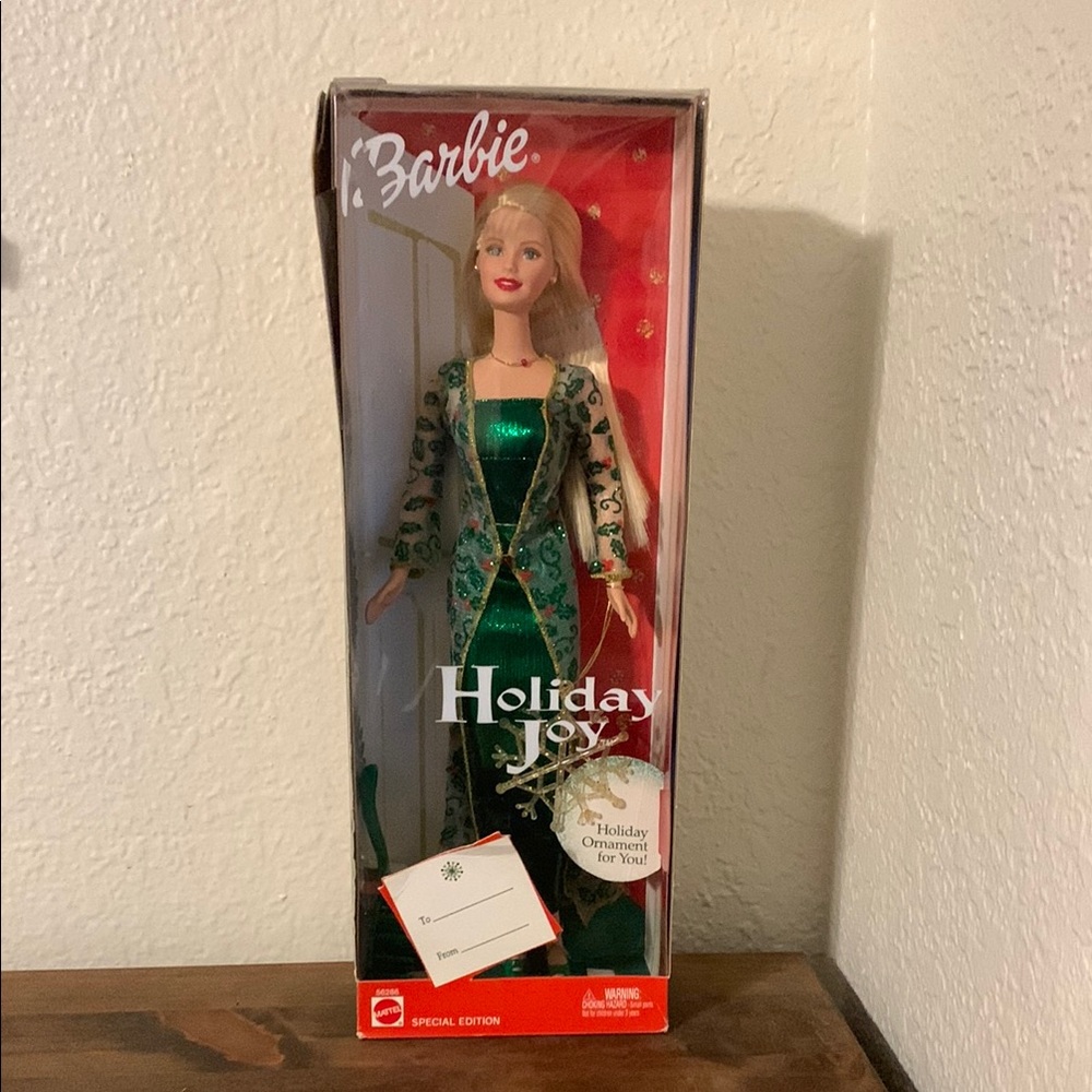 Barbie Holiday Joy Doll in Green Dress